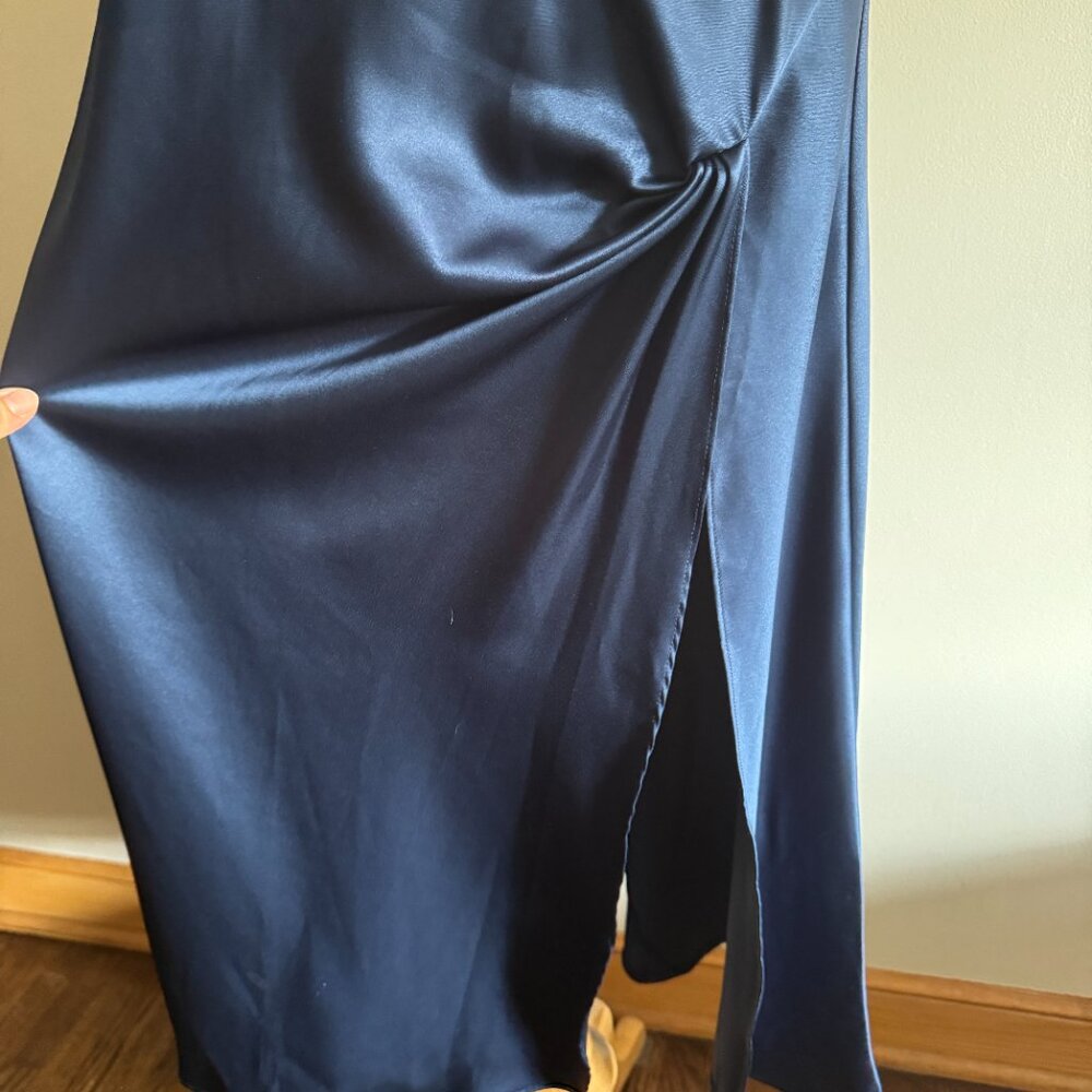 NWT Reformation Bevin Satin Dress - Picture 14 of 15